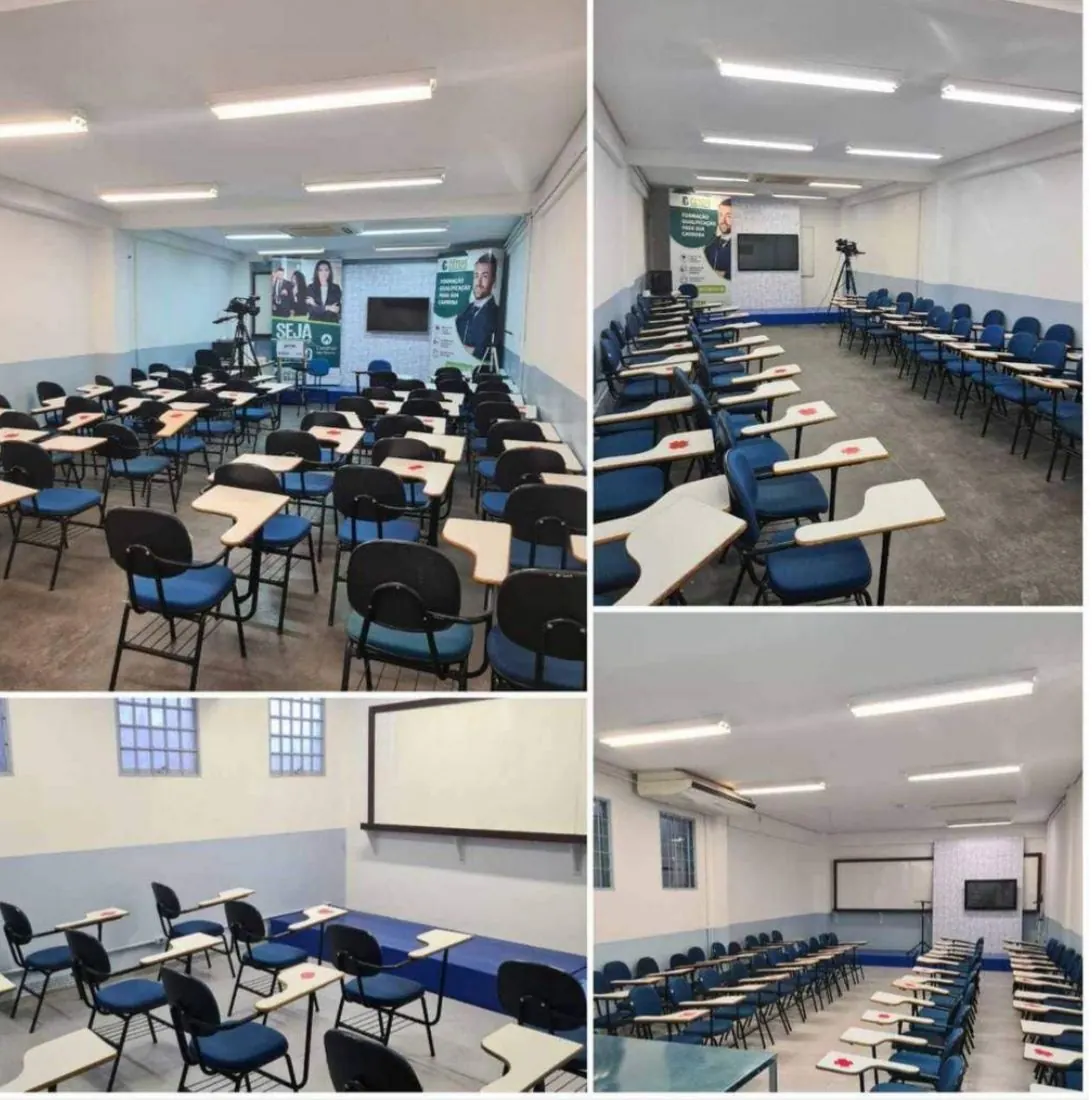 Biblioteca e espaços de estudo